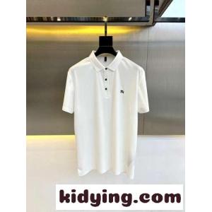 シンプル 春夏 半袖 ポロシャツ バーバリー コピー Tシャツ コピー ホワイトkid26WPTXru