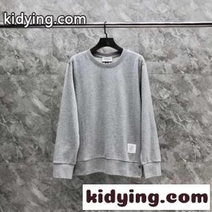 定番 カジュアル クルーネック スウェットシャツ トムブラウン コピー Tシャツ コピー グレーkid26vKDWne