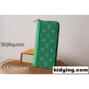 LV&ジッピーウォレット・ヴェルティカル ルイヴィトン コピーブランド 財布 コピー 長財布 グリーンkid265fOzay
