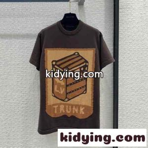 ショートスリーブ クルーネック Tシャツ ルイ・ヴィトン Tシャツ コピーkid26zG5beC
