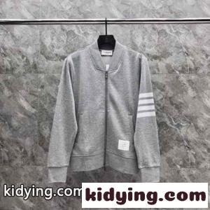 定番 カジュアル トムブラウン ブランド コピー ジャケット コピー ブルゾン グレーkid2685j8nq