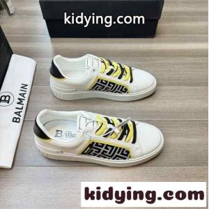 人気 バルマン スーパーコピー スニーカー 偽物 メンズ B-Court レザー スニーカーkid26muWrmC