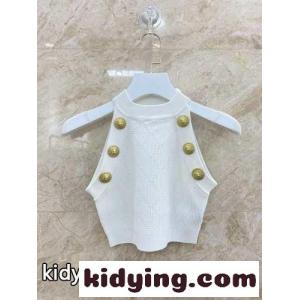 6ボタン ニットタンクトップ バルマン ブランド コピー ニット コピー ホワイトkid26e8Xnym