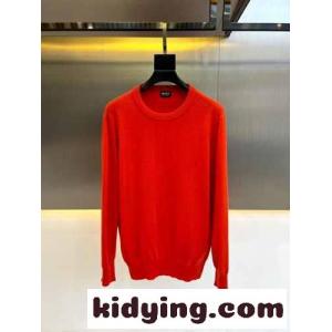 シンプル 上品 カシミヤ ニット エルメネジルド・ゼニア セーター コピー レッドkid26zSLzye