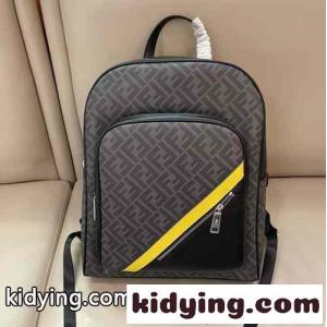 メンズ FF柄 ファブリック×レザー バックパック フェンディ ブランド コピー バッグ 人気 コピーkid269n8Xjy