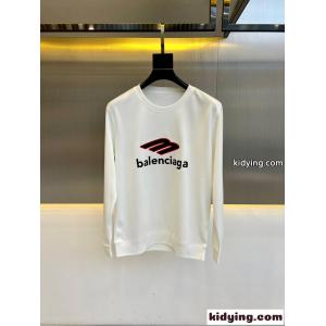 ベーシック ロゴ クルーネック トレーナー バレンシアガ スーパーコピー Tシャツ コピー ホワイトkid26ziCWzC