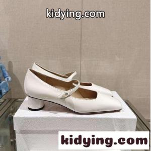 クリスチャン・ディオール コピー シューズ コピー JOLIE dior コピー パンプス 3.5cm ホワイトkid26K9j49r