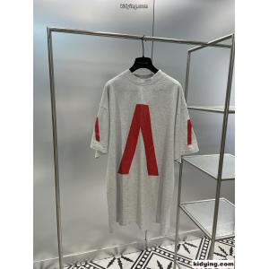 balenciaga コピーブランド x Archive バレンシアガ コピーブランド Tシャツ コピー 半袖Tシャツ グレーkid26G55D8n
