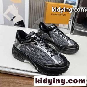 人気 LV ディスカバリー・ライン スニーカー ルイヴィトン コピー スニーカー コピー ブラックkid26vKruSz