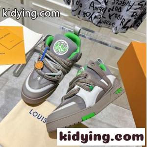 人気 LVスケート ライン スニーカー ルイヴィトン ブランド コピー スニーカー スーパーコピーkid26SjWLfa
