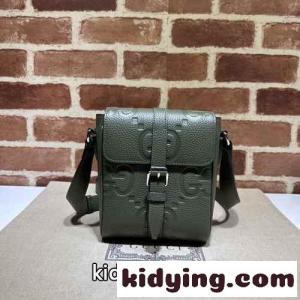 ジャンボGG スモール メッセンジャーバッグ グッチ コピー バッグ スーパーコピー ダークグリーンkid26fCyamy