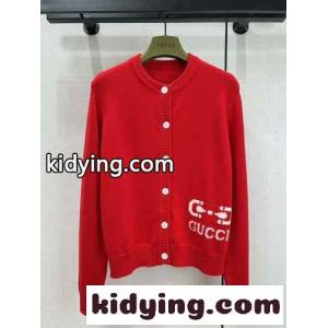 エレガント 定番 ロゴ クルーネック カーディガン グッチ コピー ニット コピー レディースkid26PP5fmi