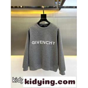 ジバンシィ コピー Tシャツ コピー 秋冬 裏起毛 ロゴ スウェットシャツ 合わせやすい グレーkid264DGfyq