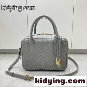 ゲッタウェイ スモール トップハンドルバッグ ボッテガ・ヴェネタ バッグ コピー グレーkid26miWrOj