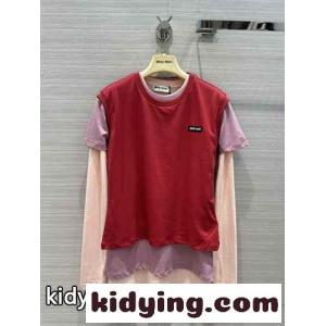 人気 おしゃれ ジャージー Tシャツ 3枚セット ミュウミュウ コピー Tシャツ コピーkid26X91rSr