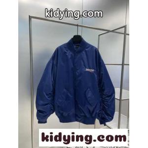 POLITICAL CAMPAIGN VARSITY ジャケット バレンシアガ ブランド コピー ジャケット コピー ブルーkid26Pfem0D