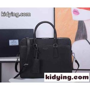 上品 高級感 サフィアーノレザー ビジネスバック プラダ コピーブランド バッグ コピー 2WAYブリーフバッグkid26b8H5ja