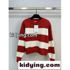 カジュアル 可愛い トリオンフ 刺繍 セリーヌ コピー セーター コピー クルーネックkid26PHzqam