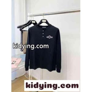 シンプル おしゃれ クロムハーツ コピーブランド Tシャツ コピー 長袖Tシャツ ブラックkid26yS95Hf
