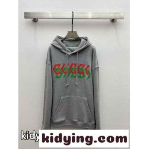 ユニセックス gucci ブランド コピー プリント コットン スウェットシャツ コピー フーディー パーカーkid26DGbWjq