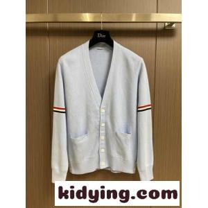 定番 ユニセックス Vネック ウールブレンド カーディガン トムブラウン コピー ニット コピーkid268T9jKv