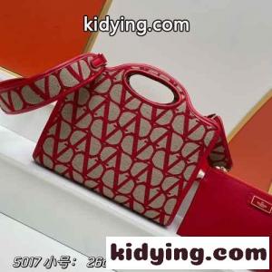 ヴァレンティノ ブランド コピーガラヴァーニ VLOGO トートバッグ コピー スモール レッドkid26SXX1Tv