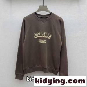 定番 カジュアル おしゃれ ロゴ クルーネック セリーヌ コピーブランド Tシャツ コピー トレーナーkid26CmimOr