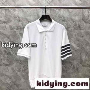 カジュアル おしゃれ 4BAR ショートスリーブ ポロ トムブラウン コピー Tシャツ コピー メンズkid269bKnaa
