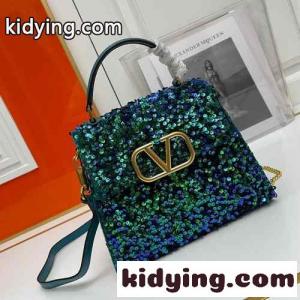 注目される レディース VSling スパンコール ハンドバッグ ヴァレンティノ ブランド コピー バッグ コピーkid26KfCuWD