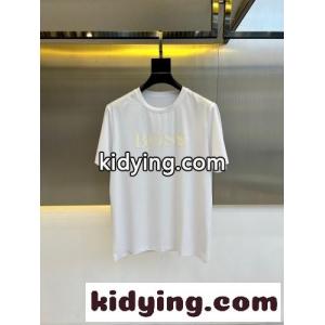 シンプル ロゴパッチ 半袖Tシャツ ヒューゴ・ボス Tシャツ 偽物 ホワイトkid26niKnqy