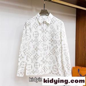 好評アイテム 長袖シャツ 軽量生地 端正シルエット カジュアル LOUIS vuitton コピー ルイヴィトン コピー コピーkidying2655viua