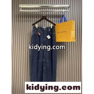 トレンド バレルレッグデニムパンツ ロエベ コピー パンツ 偽物 合わせやすいkid26Tj8faC