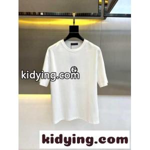 おしゃれ ロゴ クルーネック 半袖Tシャツ アルマーニ ブランド コピー Tシャツ 偽物 ホワイトkid26HjOnqm