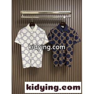 カジュアル GG ポロシャツ グッチ コピー Tシャツ 偽物 メンズ 半袖トップスkid26LDiyWD