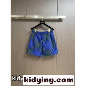 定番 チェック ショートパンツ バーバリー ブランド コピー パンツ コピー メンズ ショーツ ブルーkid26zO9zKr