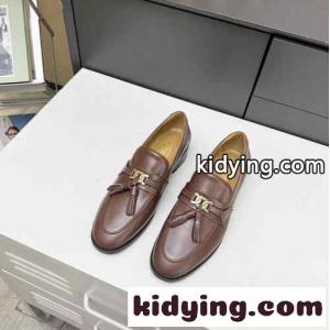 トッズ レザー タッセル ローファー コピー レディース 合わせやすい ブラウンkid260DGnyu