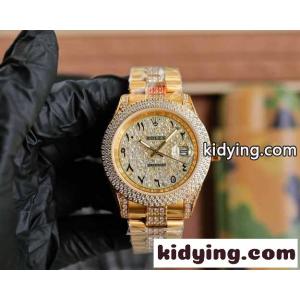 ロレックス コピー 時計 コピー 40mm 注目される キラキラ ダイヤモンド 自動巻きkid26buaO5z