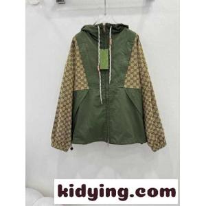 人気 グッチ コピー GGコットンキャンバス ジップジャケット コピー ユニセックスkid26HT5zGr