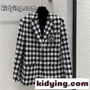 LV ルイヴィトン コピー ヴィシーチェックブレザー コピーレディース アウターkid26beWH1f