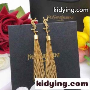 存在感抜群 YSL ロゴ タッセルピアス イヴ・サンローラン コピー ピアス コピー レディースkid26DWPzui