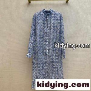 大人気 モノグラム ロングシャツドレス ルイ・ヴィトン ワンピース コピー レディースkid26COvyee