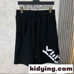 カジュアル ロゴ メンズ ショートパンツ ケンゾー パンツ コピー ブラックkid260LHXby