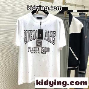 カジュアル ロゴ ジバンシィ スーパーコピー Tシャツ コピー 男女兼用 おしゃれ クルーネックkid269v8fai