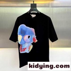 ソラライズド スカル Tシャツ アレキサンダー・マックイーン Tシャツ コピー メンズ ブラックkid26me0j8b
