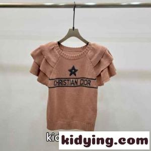 可愛い dior ブランド コピーIVIERA ラッフルセーター クリスチャン・ディオール ブランド コピー セーター コピー キャラメルkid26iCOr0z