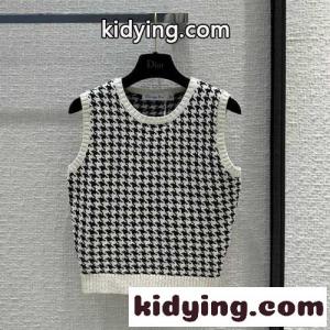 クリスチャン・ディオール ブランド コピー セーター コピー レディース ノースリーブ ニットトップスkid26O5beea