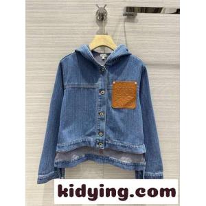 クロップド ワークウェアジャケット デニム ロエベ コピー ジャケット コピー レディースkid26GHjGTv