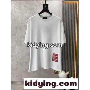 バレンシアガ ブランド コピー Tシャツ コピー プリント 人気 カジュアル おしゃれ クルーネック コットンkid26u01nee