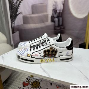 おしゃれ ドルチェ&ガッバーナ コピー スニーカー コピー ローカット 人気 プリント レースアップkid26fSLjOn