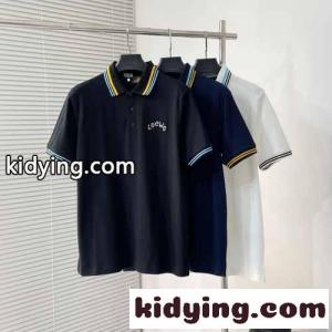 定番 人気 おしゃれ コットンピケ 半袖 ポロシャツ ロエベ コピー Tシャツ コピー メンズkid26aqS1Xz